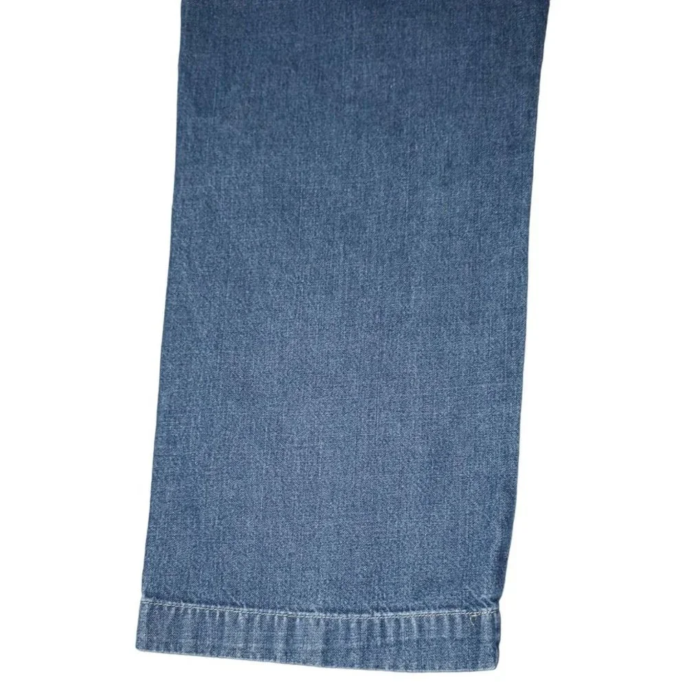 Liz Claiborne Jeans Womens Size 12 Trouser Fit Blue Denim - Picture 12 of 13